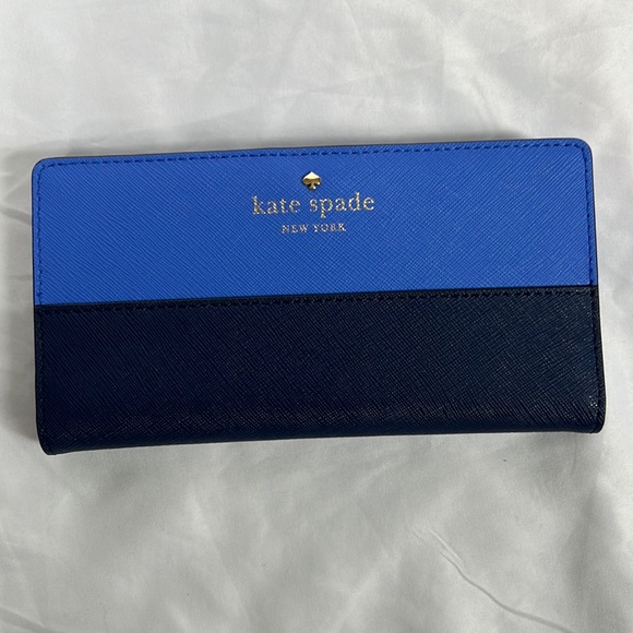 kate spade Handbags - Kate Spade Cedar Street Stacy Blue Wallet